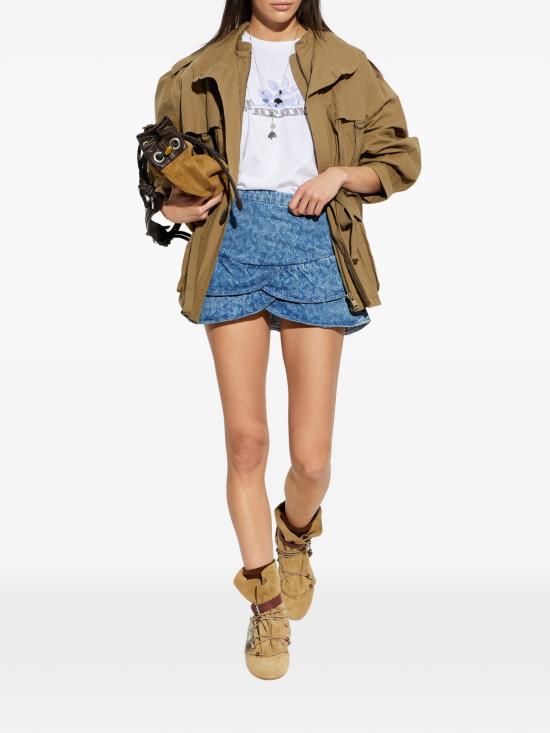 26SS 이자벨마랑 반팔 티셔츠 TS0001FAD1N07E WHBU WHITE BLUE - ISABEL MARANT