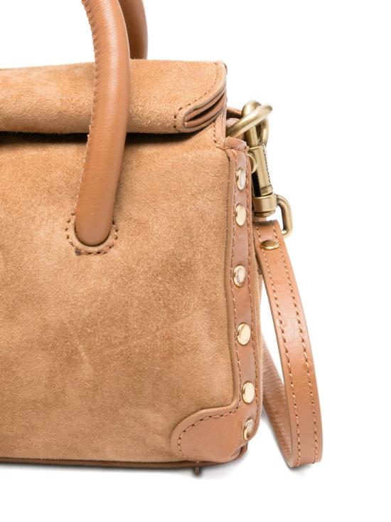 26SS 자넬라토 토트백 070800BABYZASHMERECACTUSZ0248 BROWN - ZANELLATO