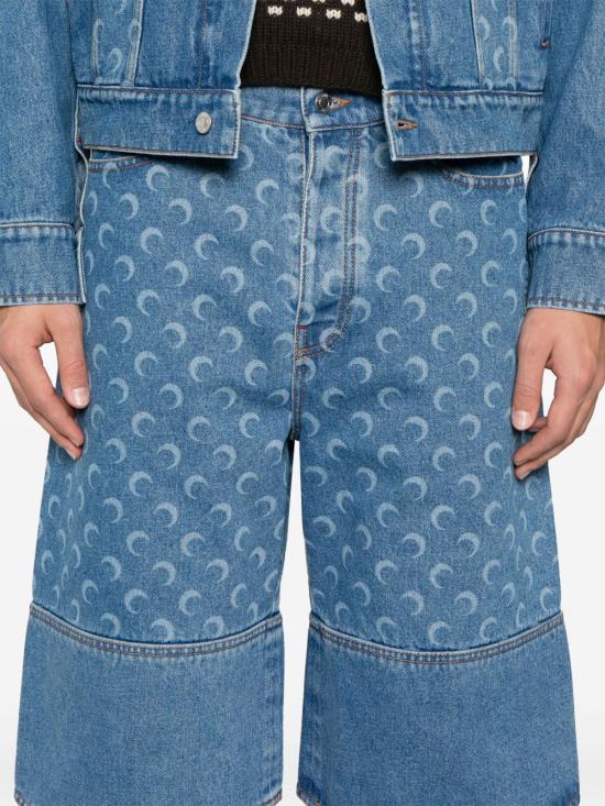 26SS 마린세르 스트레이트 팬츠 USH004BCDEN0002BL05 AZZURRO - MARINE SERRE