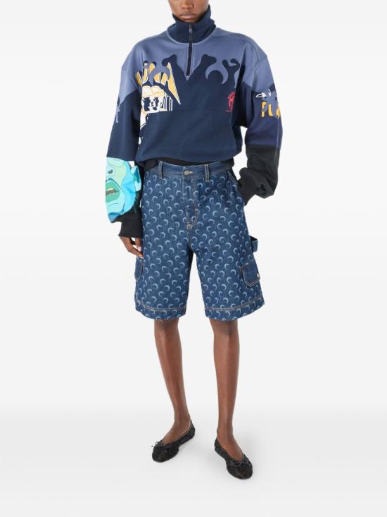 26SS 마린세르 스트레이트 팬츠 USH008ARDEN0002BL80 BLU - MARINE SERRE