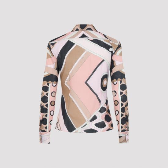 26SS 에밀리오푸치 셔츠 6HRJ266H840015 POWDER - EMILIO PUCCI