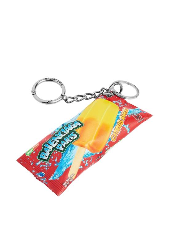 26SS 발렌시아가 키링 8475072AB636543 CIANO - BALENCIAGA