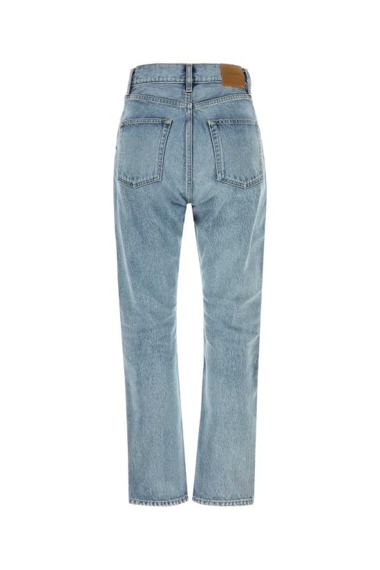 26SS 생로랑 스트레이트 팬츠 813269Y35AQ 5107 BLUE - SAINT LAURENT