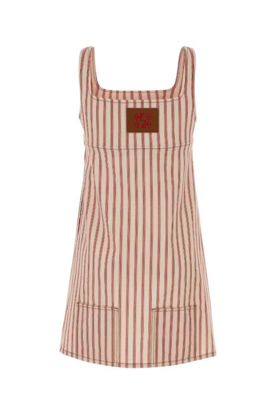 26SS 펜디 미디 원피스 FLD573AOHT F1W21 STRIPPED - FENDI