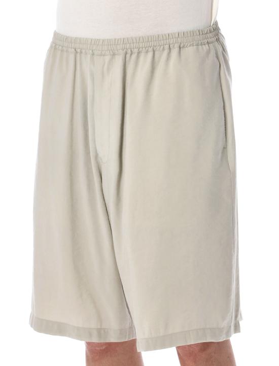 26SS 엠포리오 아르마니 스트레이트 팬츠 EM005537TE20387 U1094 GESSO - EMPORIO ARMANI