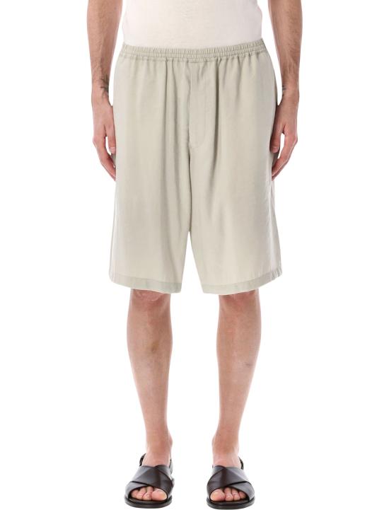 26SS 엠포리오 아르마니 스트레이트 팬츠 EM005537TE20387 U1094 GESSO