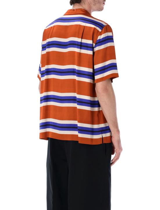 26SS 드리스 반 노튼 반팔 셔츠 0207443179 353 ORANGE - DRIES VAN NOTEN