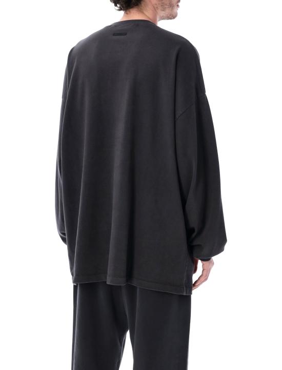 26SS 피어오브갓 반팔 티셔츠 125SP262011F FB FADED BLACK - FEAR OF GOD