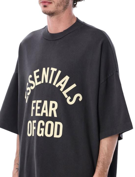 26SS 피어오브갓 반팔 티셔츠 125SP262001F FB FADED BLACK - FEAR OF GOD