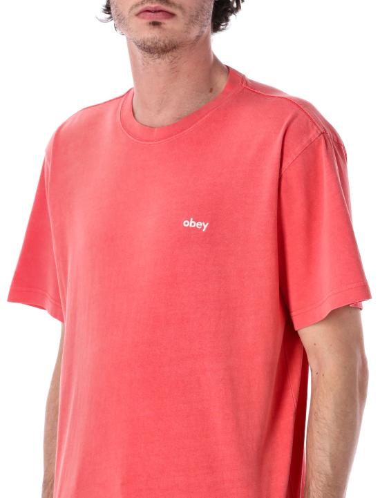 26SS 오베이 반팔 티셔츠 131080353 FYR FIERY RED - OBEY