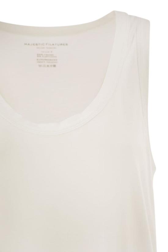 26SS 마제스틱필라쳐 반팔 티셔츠 E26M001FDE121 001 WHITE - MAJESTIC FILATURES