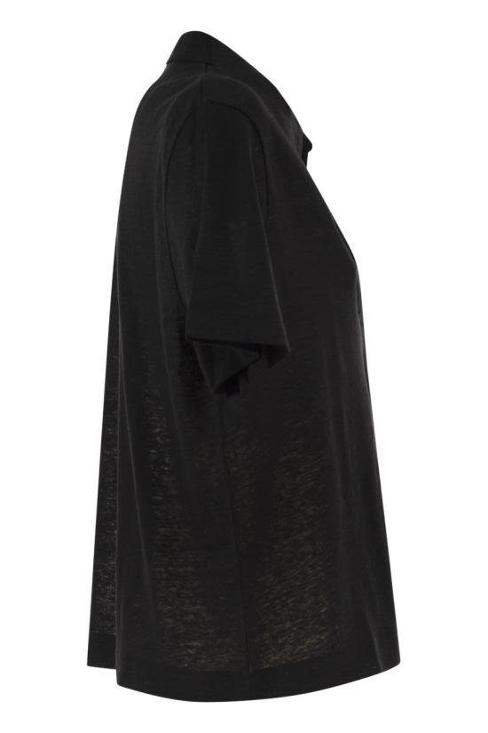 26SS 마제스틱필라쳐 반팔 티셔츠 E26M011FPO051 002 BLACK - MAJESTIC FILATURES