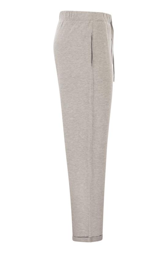 26SS 마제스틱필라쳐 트레이닝/조거 팬츠 E26M003FPA023 004 LIGHT GREY - MAJESTIC FILATURES