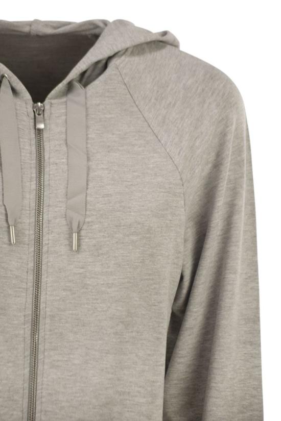 26SS 마제스틱필라쳐 스웨터 E26M003FSW120 004 LIGHT GREY - MAJESTIC FILATURES