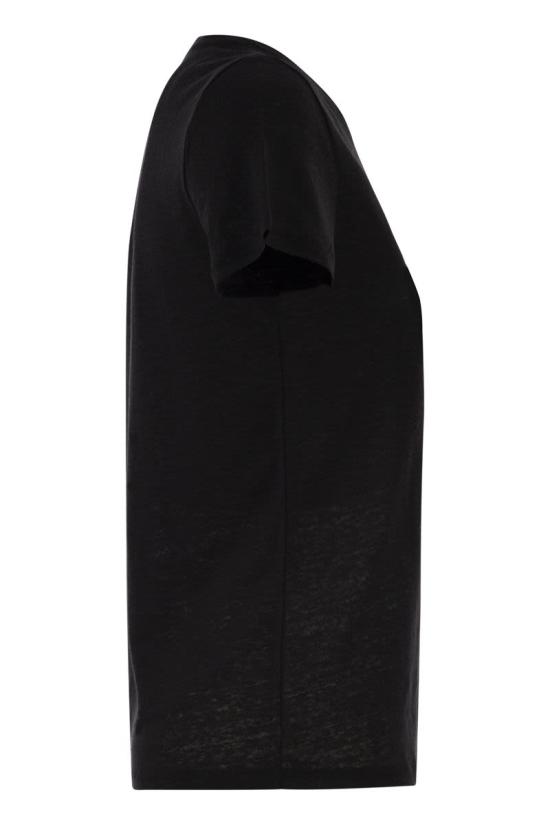 26SS 마제스틱필라쳐 반팔 티셔츠 E26M011FTS162 002 BLACK - MAJESTIC FILATURES