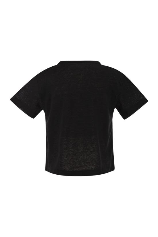 26SS 마제스틱필라쳐 반팔 티셔츠 E26M011FTS963 002 BLACK - MAJESTIC FILATURES