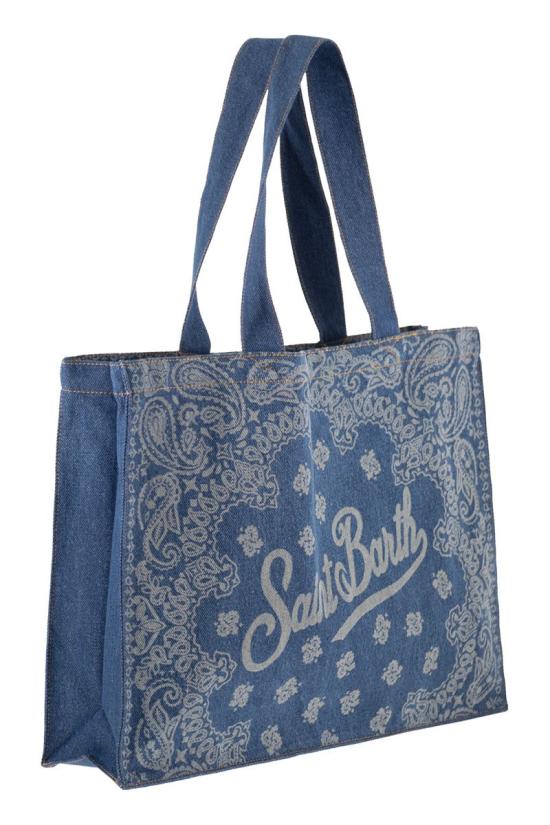 26SS 세인트바쓰 숄더백 EBAGN006 00780L DENIM - MC2 SAINT BARTH