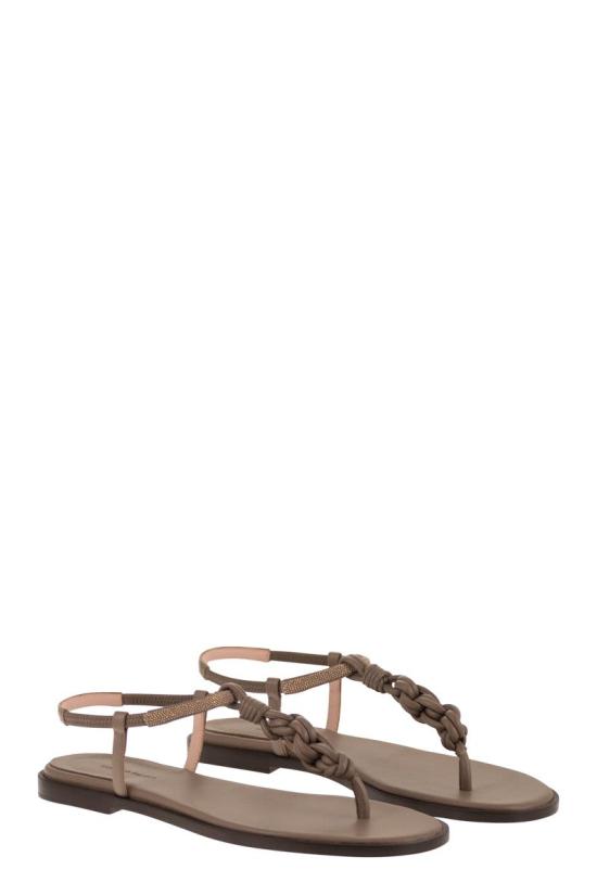 26SS 파비아나 필리피 샌들 ASD276A817M062 1275 TURTLEDOVE - FABIANA FILIPPI