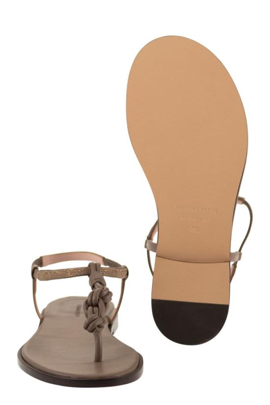 26SS 파비아나 필리피 샌들 ASD276A817M062 1275 TURTLEDOVE - FABIANA FILIPPI