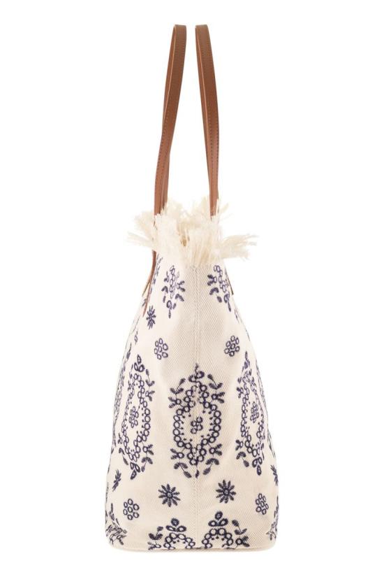 26SS 세인트바쓰 숄더백 CBF0001 00389L CREAM BLUE - MC2 SAINT BARTH