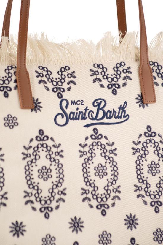 26SS 세인트바쓰 숄더백 CBF0001 00389L CREAM BLUE - MC2 SAINT BARTH