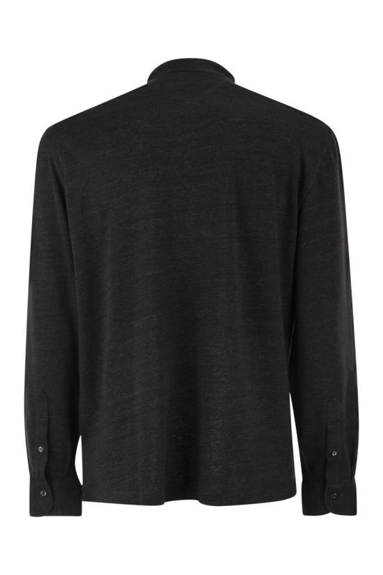 26SS 브루넬로 쿠치넬리 긴팔 셔츠 MR8273920 C050 ANTHRACITE - BRUNELLO CUCINELLI