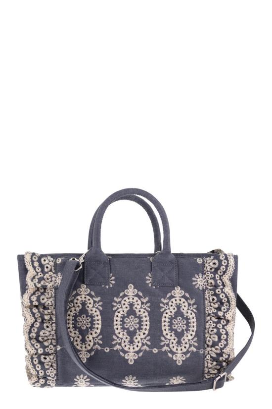 26SS 세인트바쓰 토트백 COL0027 00485L DENIM - MC2 SAINT BARTH