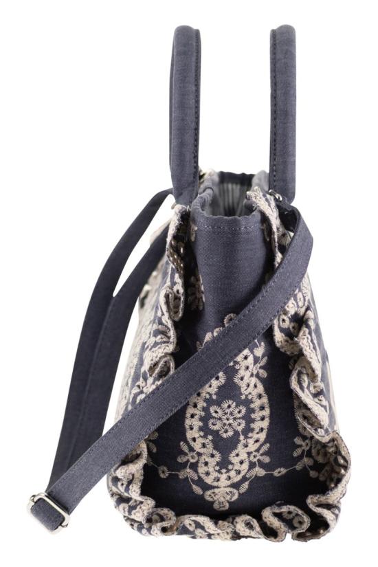 26SS 세인트바쓰 토트백 COL0027 00485L DENIM - MC2 SAINT BARTH