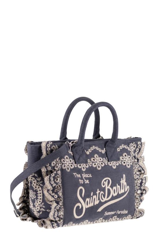 26SS 세인트바쓰 토트백 COL0027 00485L DENIM - MC2 SAINT BARTH