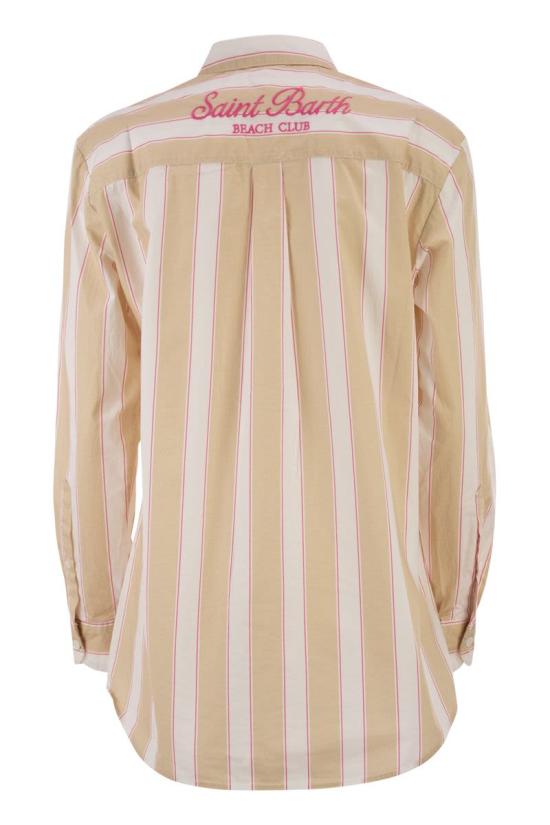 26SS 세인트바쓰 셔츠 BRIG001 01417L WHITE BEIGE - MC2 SAINT BARTH