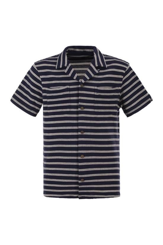 26SS 폴로 랄프로렌 반팔 셔츠 710A13005 002 BLUE CREAM