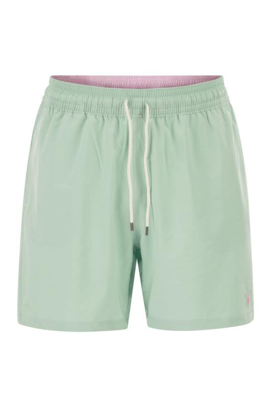 26SS 폴로 랄프로렌 포니 자수 스윔 쇼츠 710957782 509 WATER GREEN