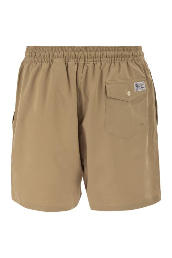 26SS 폴로 랄프로렌 포니 자수 스윔 쇼츠 710957782 502 DESERT - POLO RALPH LAUREN