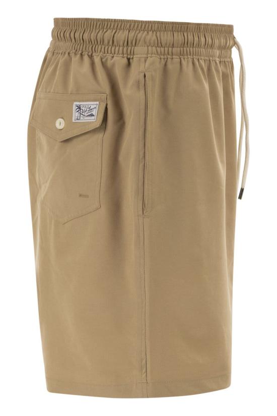 26SS 폴로 랄프로렌 포니 자수 스윔 쇼츠 710957782 502 DESERT - POLO RALPH LAUREN