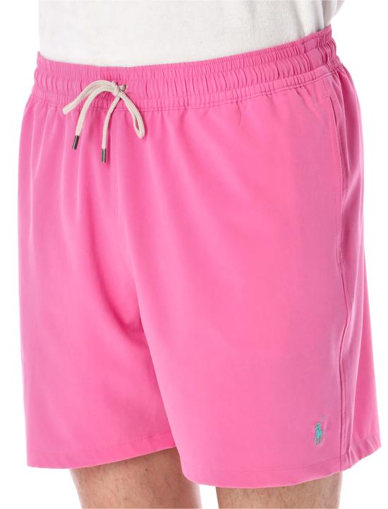 26SS 폴로 랄프로렌 포니 자수 스윔 쇼츠 710957782 506 FUCHSIA - POLO RALPH LAUREN