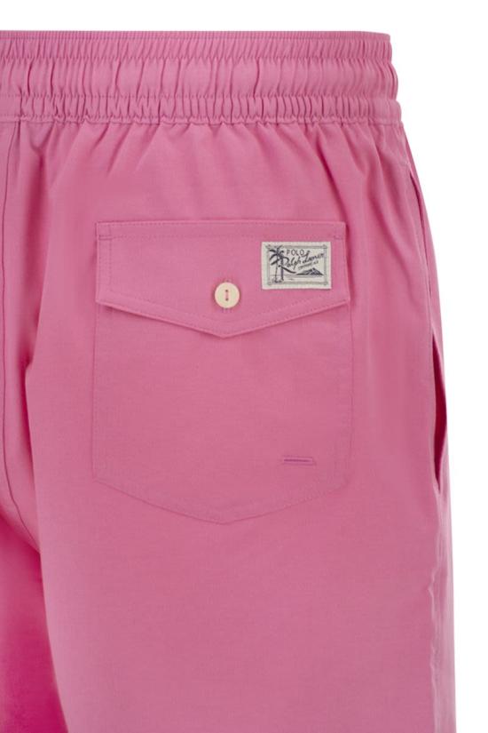 26SS 폴로 랄프로렌 포니 자수 스윔 쇼츠 710957782 506 FUCHSIA - POLO RALPH LAUREN