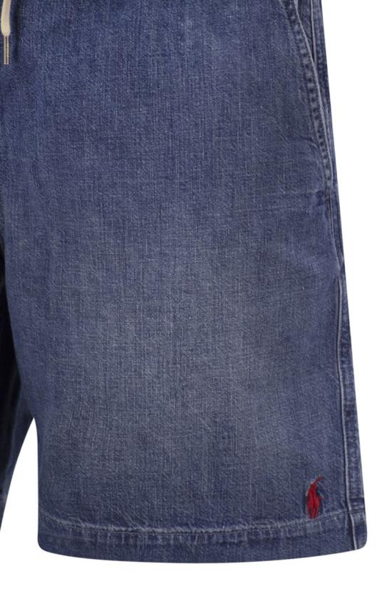 26SS 폴로 랄프로렌 폴로 프렙스터 데님 쇼츠 710P02689 001 DENIM - POLO RALPH LAUREN