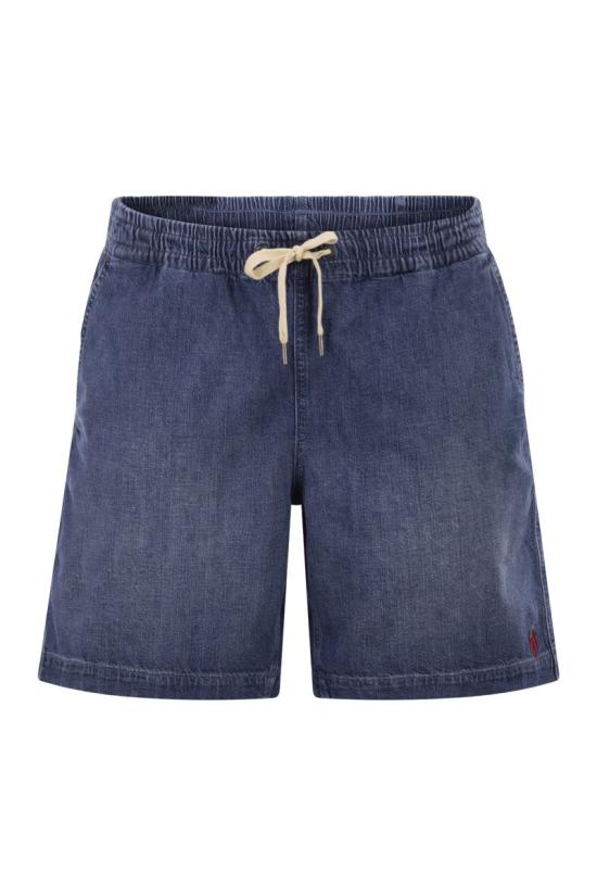 26SS 폴로 랄프로렌 폴로 프렙스터 데님 쇼츠 710P02689 001 DENIM