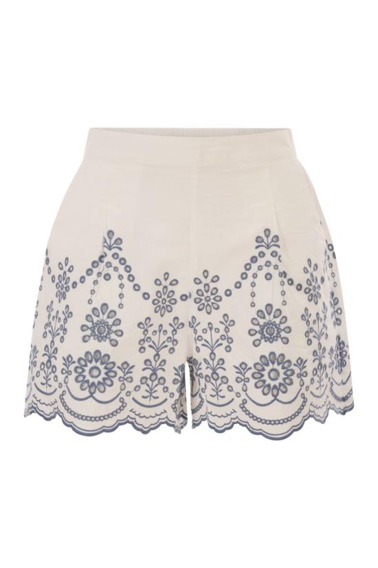 26SS 세인트바쓰 스트레이트 팬츠 AMN0001 01311L WHITE BLUE