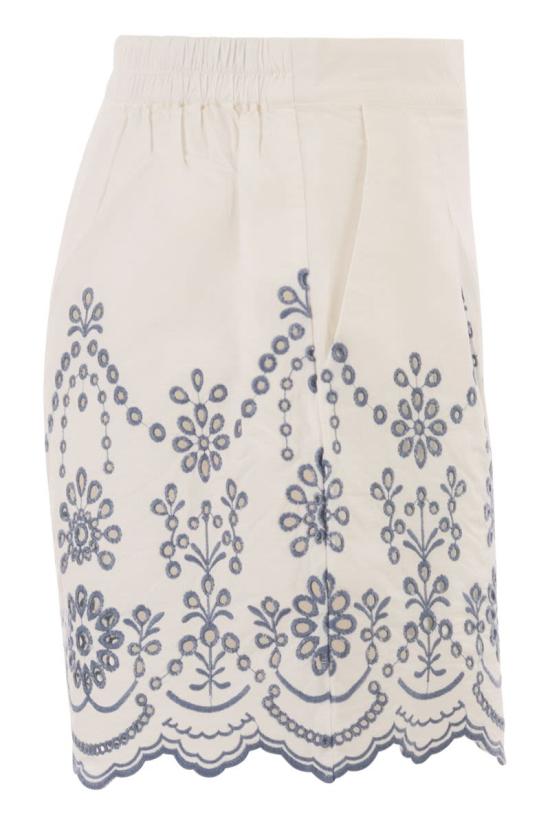 26SS 세인트바쓰 스트레이트 팬츠 AMN0001 01311L WHITE BLUE - MC2 SAINT BARTH