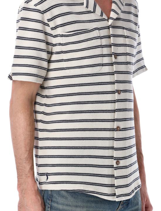 26SS 폴로 랄프로렌 반팔 셔츠 710A13005 001 CREAM BLUE - POLO RALPH LAUREN