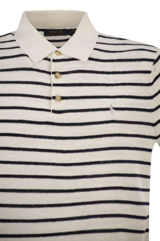 26SS 폴로 랄프로렌 반팔 티셔츠 710B13894 003 WHITE BLUE - POLO RALPH LAUREN