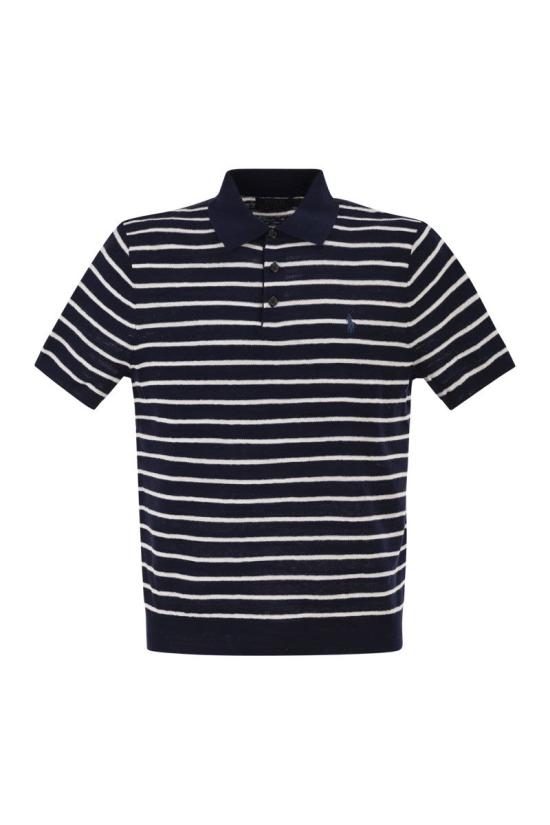 26SS 폴로 랄프로렌 반팔 티셔츠 710B13894 002 BLUE WHITE