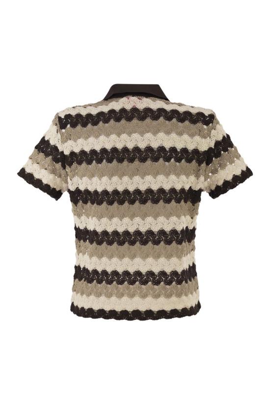 26SS 세인트바쓰 반팔 티셔츠 LAA0001 08955L BROWN - MC2 SAINT BARTH