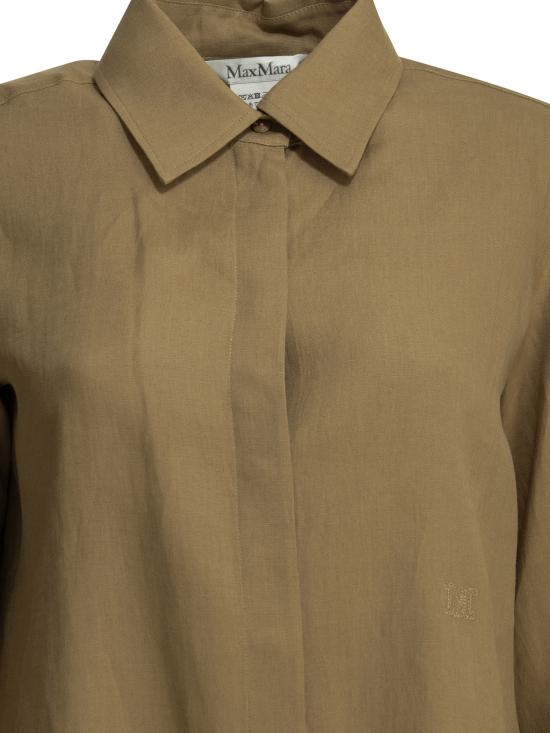 26SS 막스마라 셔츠 2611111012600MXMFALASCO003 BROWN - MAX MARA