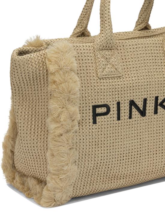 26SS 핑코 토트백 106673A39YHZ3Q BEIGE - PINKO