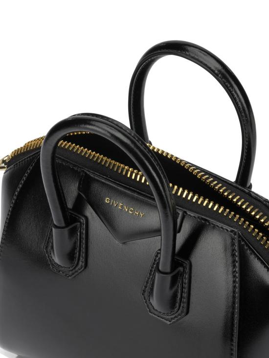 26FW 지방시 레더 미니 안티고나 토트백 BB5148B2AT001 BLACK - GIVENCHY