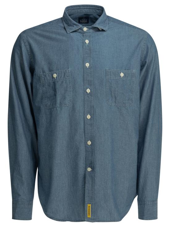 26SS B.D.배기스 긴팔 셔츠 CANOGADEN5601 BLUE