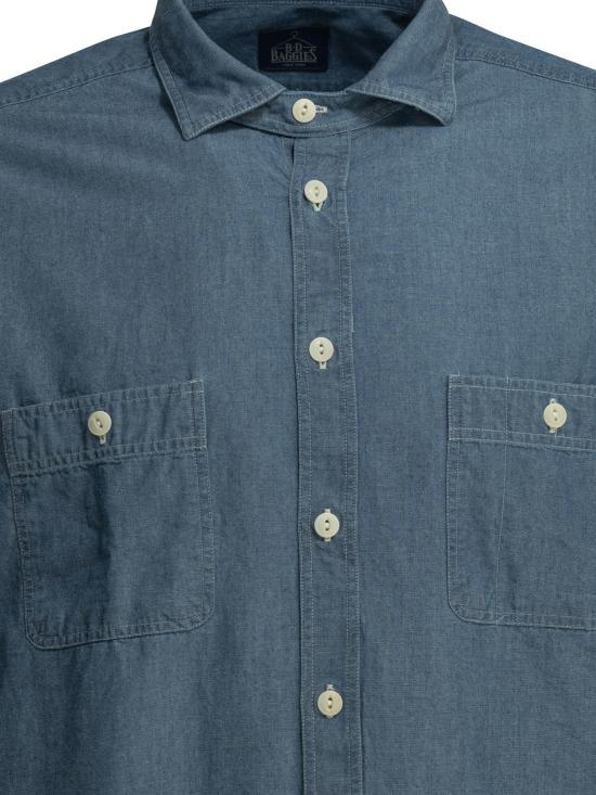 26SS B.D.배기스 긴팔 셔츠 CANOGADEN5601 BLUE - B.D. BAGGIES