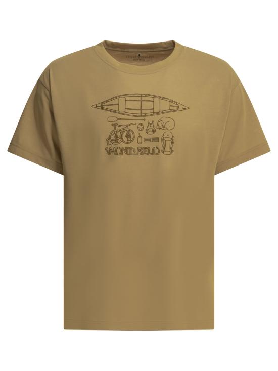 26SS 몽벨 반팔 티셔츠 2304696TN BEIGE